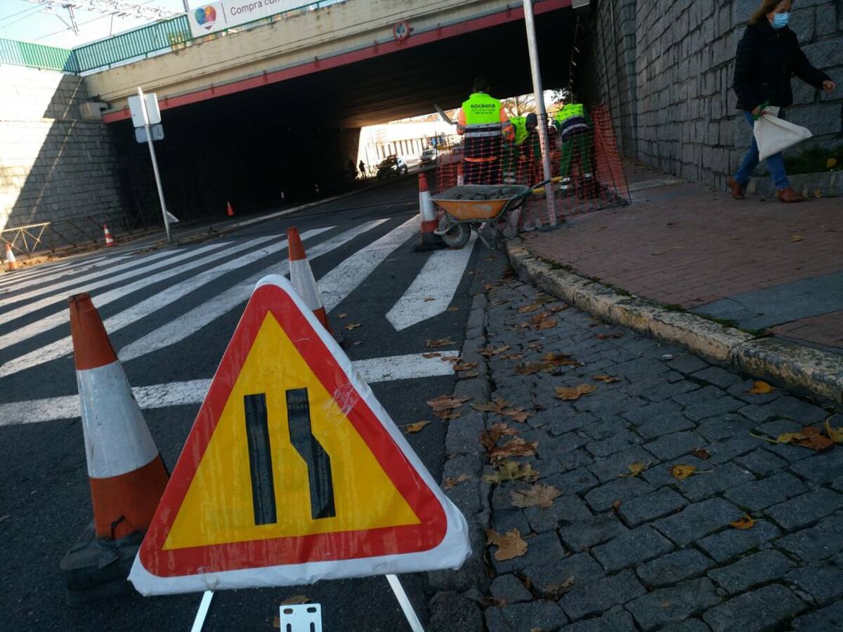 Comienzan las obras para eliminar el paso alomado del Puente de la Estación