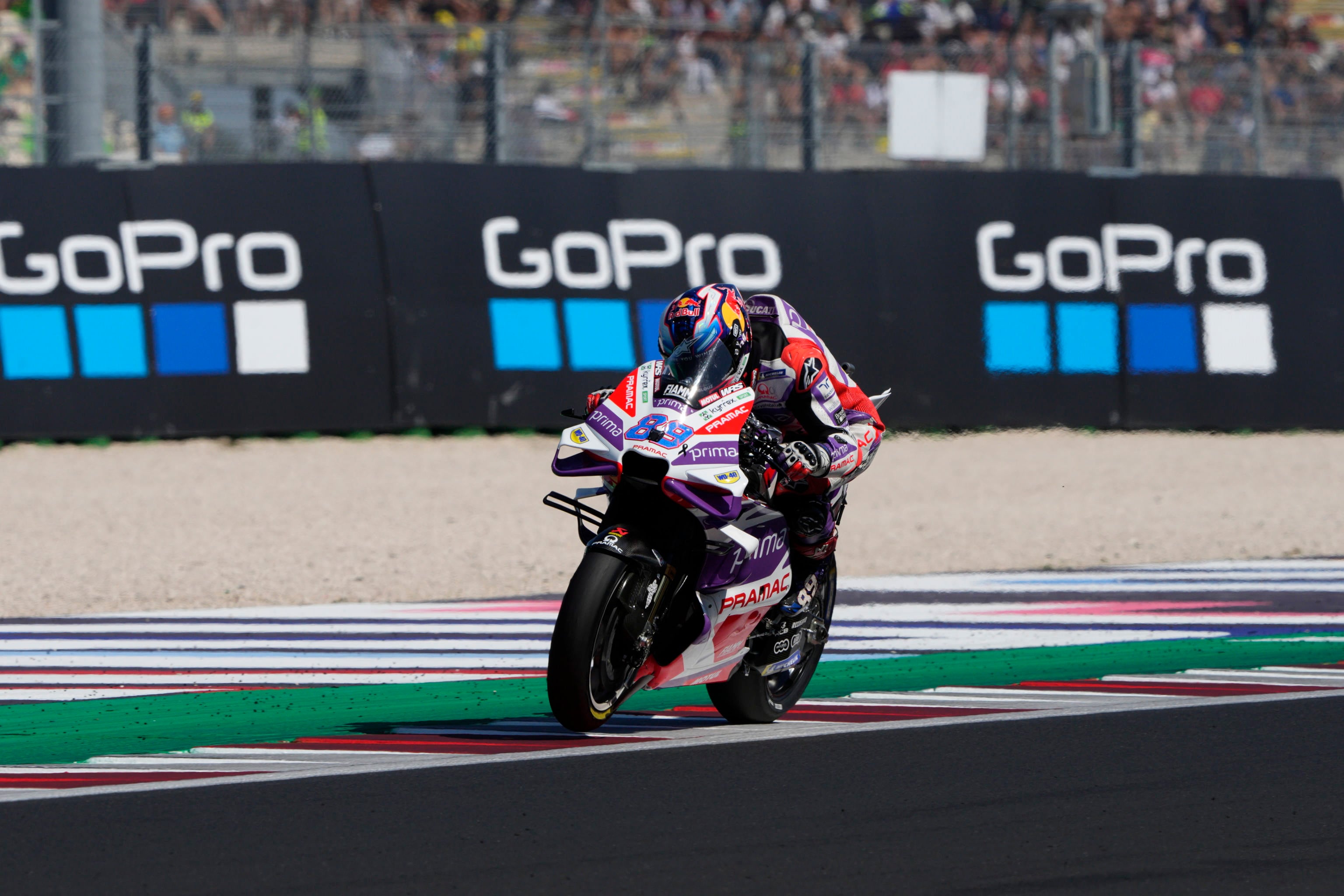 Jorge Martin durante el Gran Premio de San Marino EFE/EPA/DANILO DI GIOVANNI