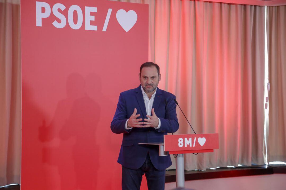 José Luis Ábalos, Secretario de Organización del PSOE en el acto de Jerez 