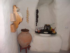 Interior de una Casa Cueva de Puerto Lumbreras