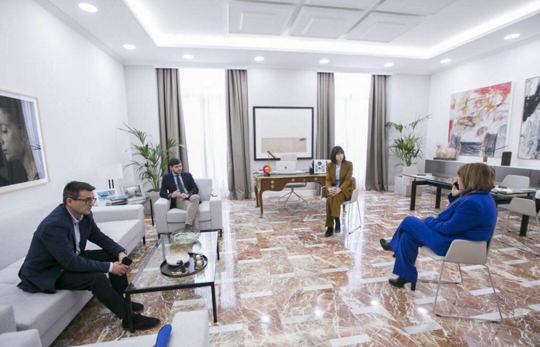 Reunión de seguimiento por la crisis del coronavirus en el Ayuntamiento de Gandia 