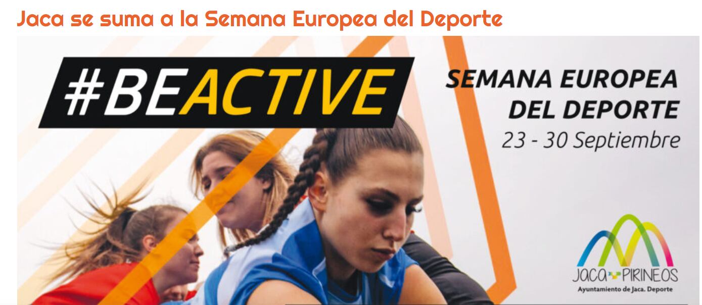 Semana Europea del Deporte en Jaca
