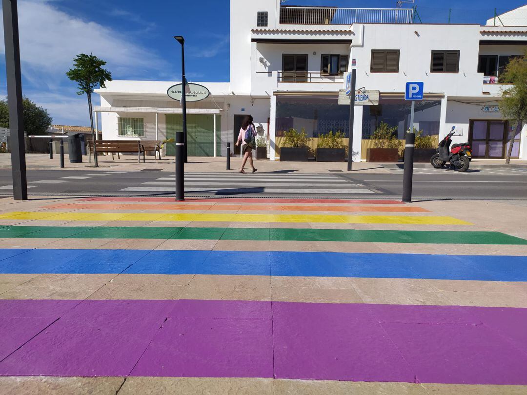 Paso de cebra en Sant Ferran