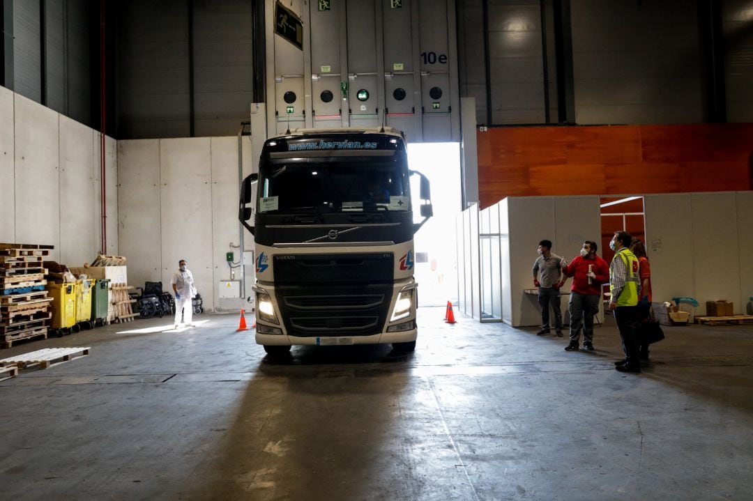 14 camioneros de Campo de Criptana están atrapados en Reino Unido