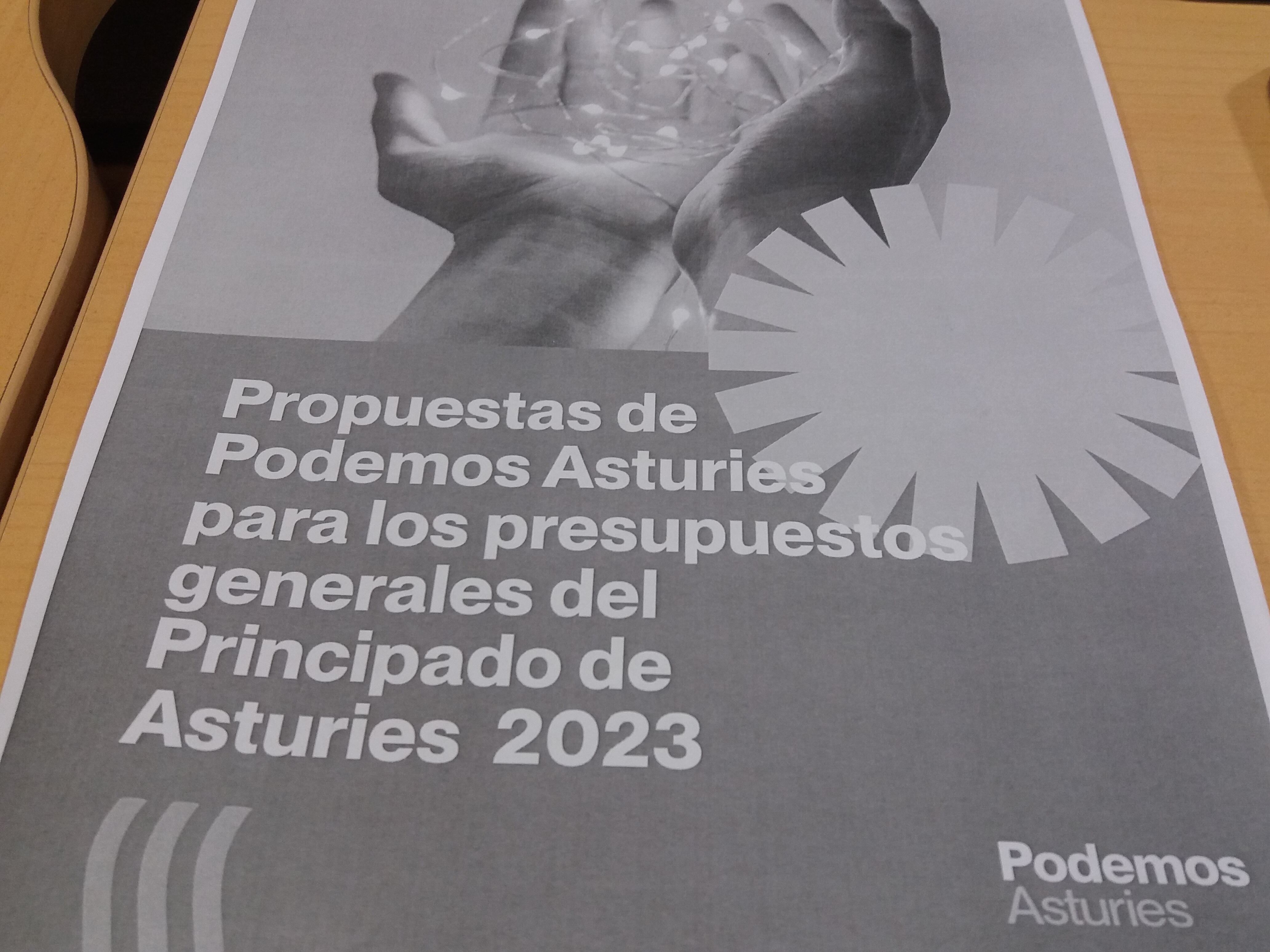 Podemos Asturies presenta sus propuestas a los presupuestos autonómicos de 2023