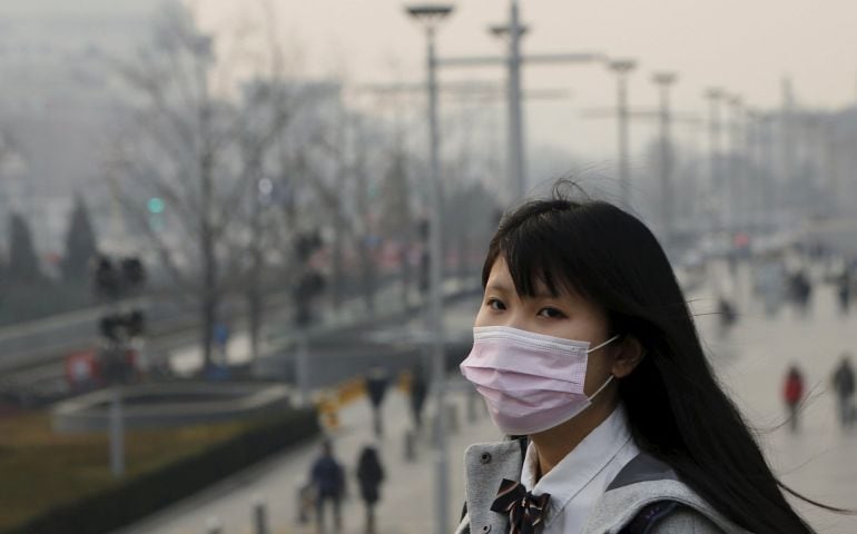 China vuelve a la alerta roja por contaminación. 