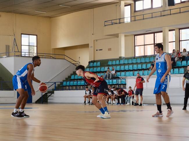 Imagen del último partido de liga del Baloncesto XCD
