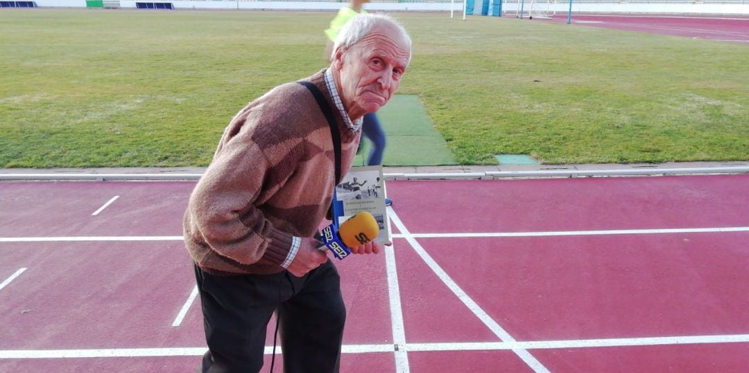 Francisco Sánchez Menor, en el estadio que lleva su nombre