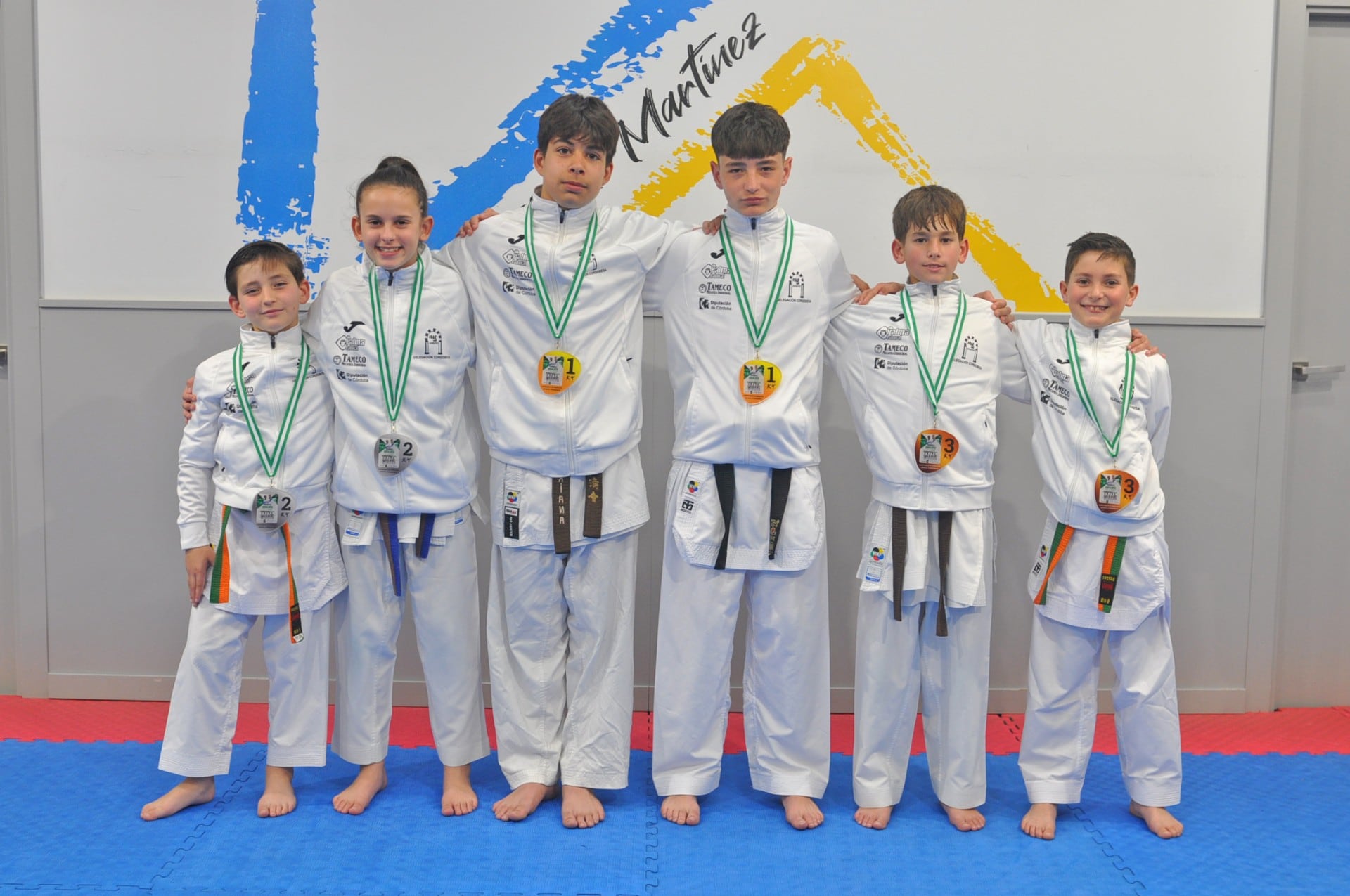 Medallista Club Kimé de Karate en Campeonato de Andalucía.