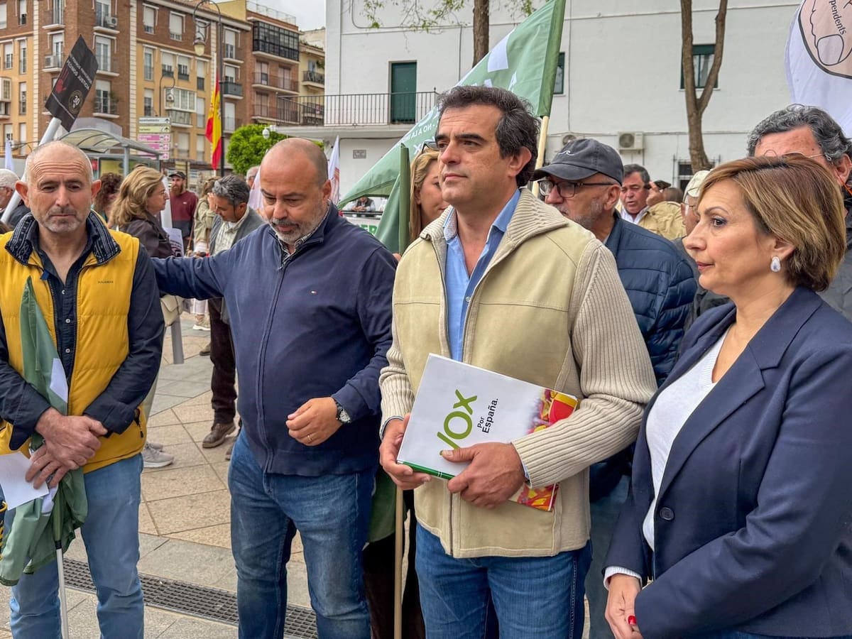 Vox respalda en Antequera al sector primario y exige "más agua y menos trabas" para agricultores y ganaderos