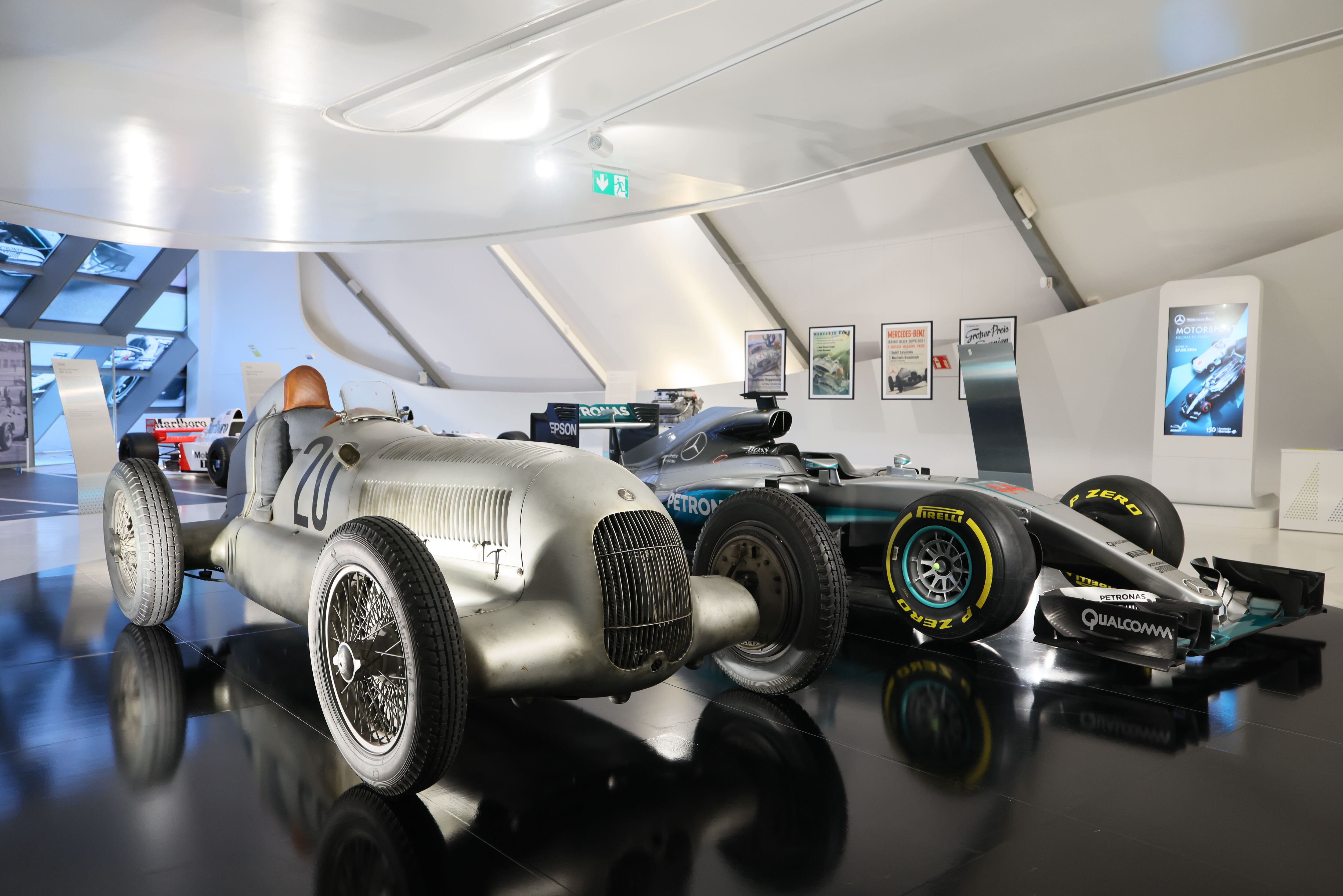 Las "flechas de plata", un atractivo en el Mobility City