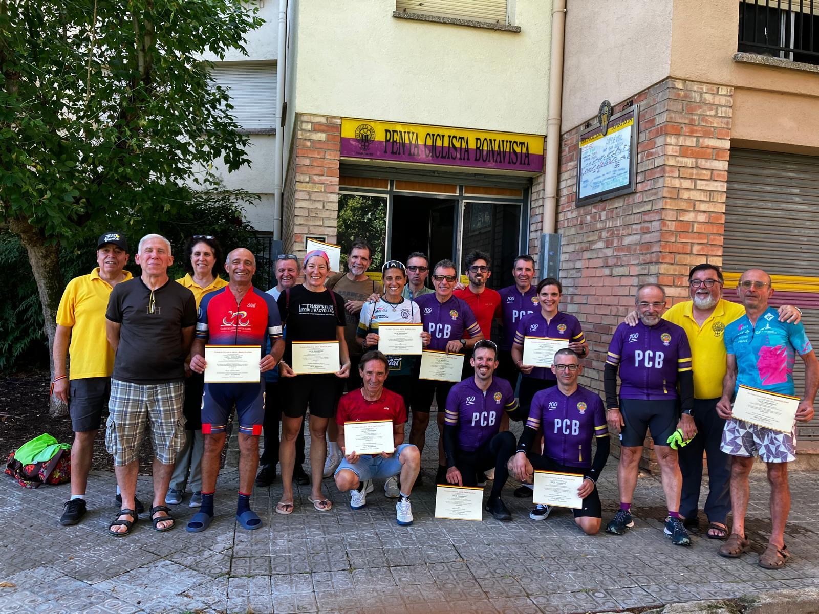 En la sede la peña Ciclista