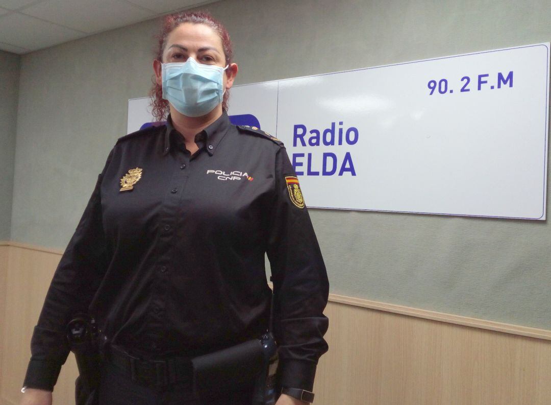 Estefanía Cantó, delegada de Participación Ciudadana Comisaría Elda-Petrer