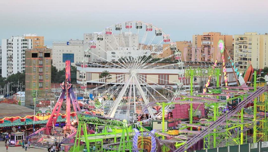 Atracciones en la Feria de Algeciras.