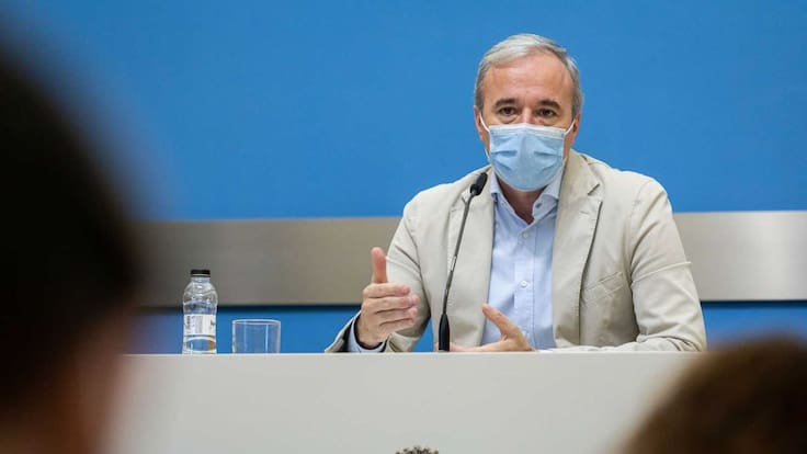 Javier Azcón, alcalde de Zaragoza: "Los datos son extraordinariamente preocupantes"