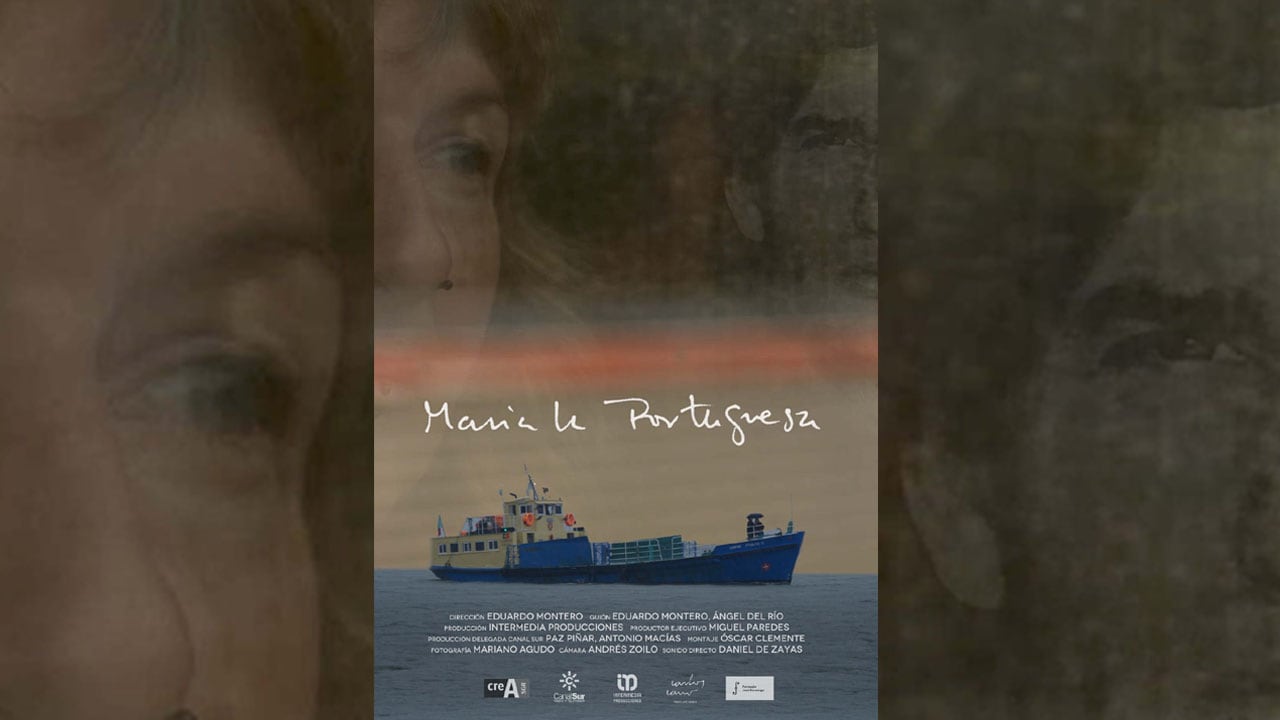 Cartel de la película &quot;María la Portuguesa&quot; que se adentra en la historia que cuenta Carlos Cano en la canción del mismo nombre