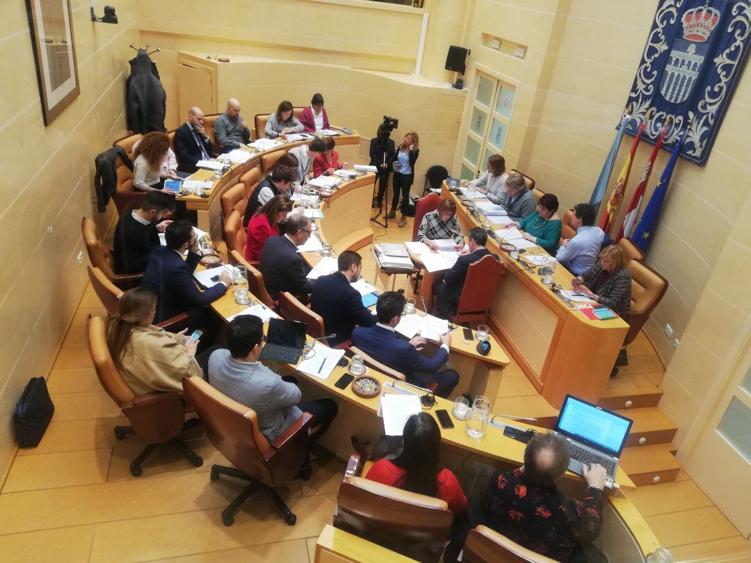 Pleno del Ayuntamiento de Segovia