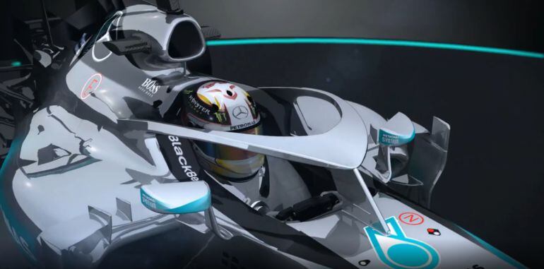 El modelo de protección &#039;halo&#039; desarrollado por Mercedes.