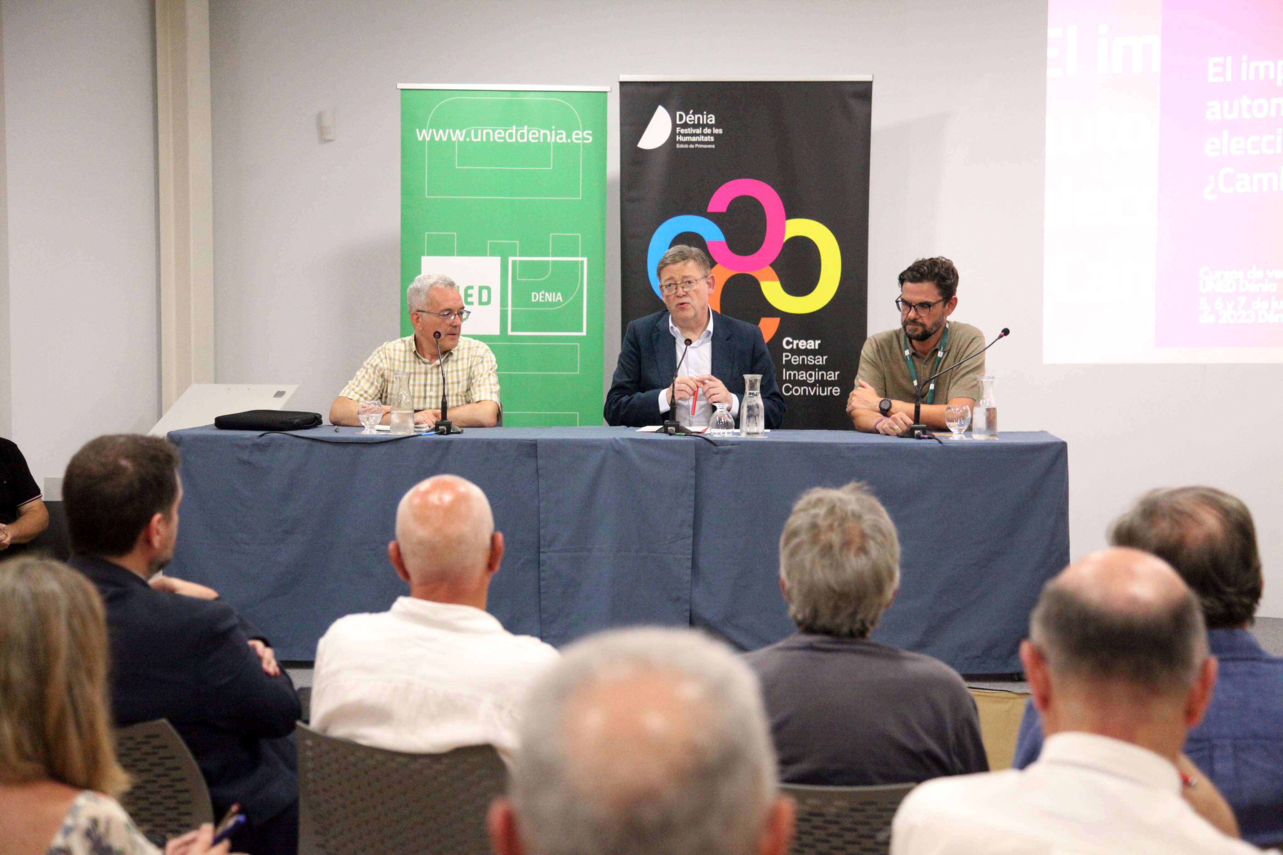 Apertura del curso de verano de la UNED Dénia &#039;El impacto de las elecciones autonómicas y locales en las elecciones generales de 2023: ¿cambio de ciclo?&#039;.