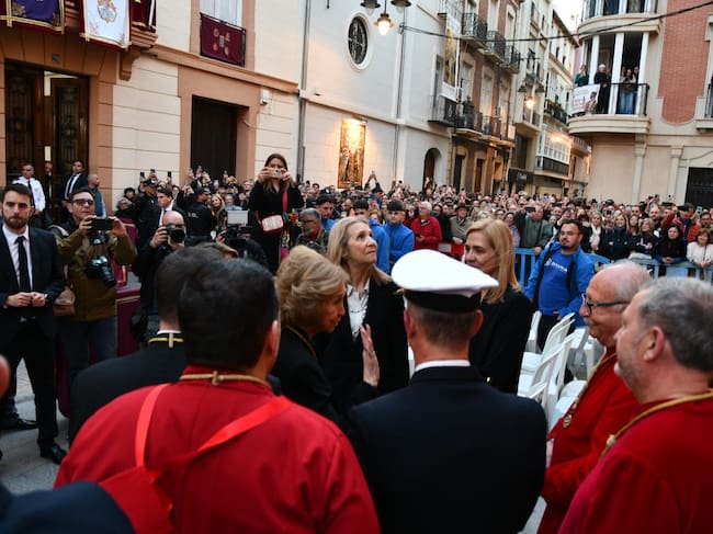 Visita de la Reina Sofía a la Semana Santa de Cartagena 2026