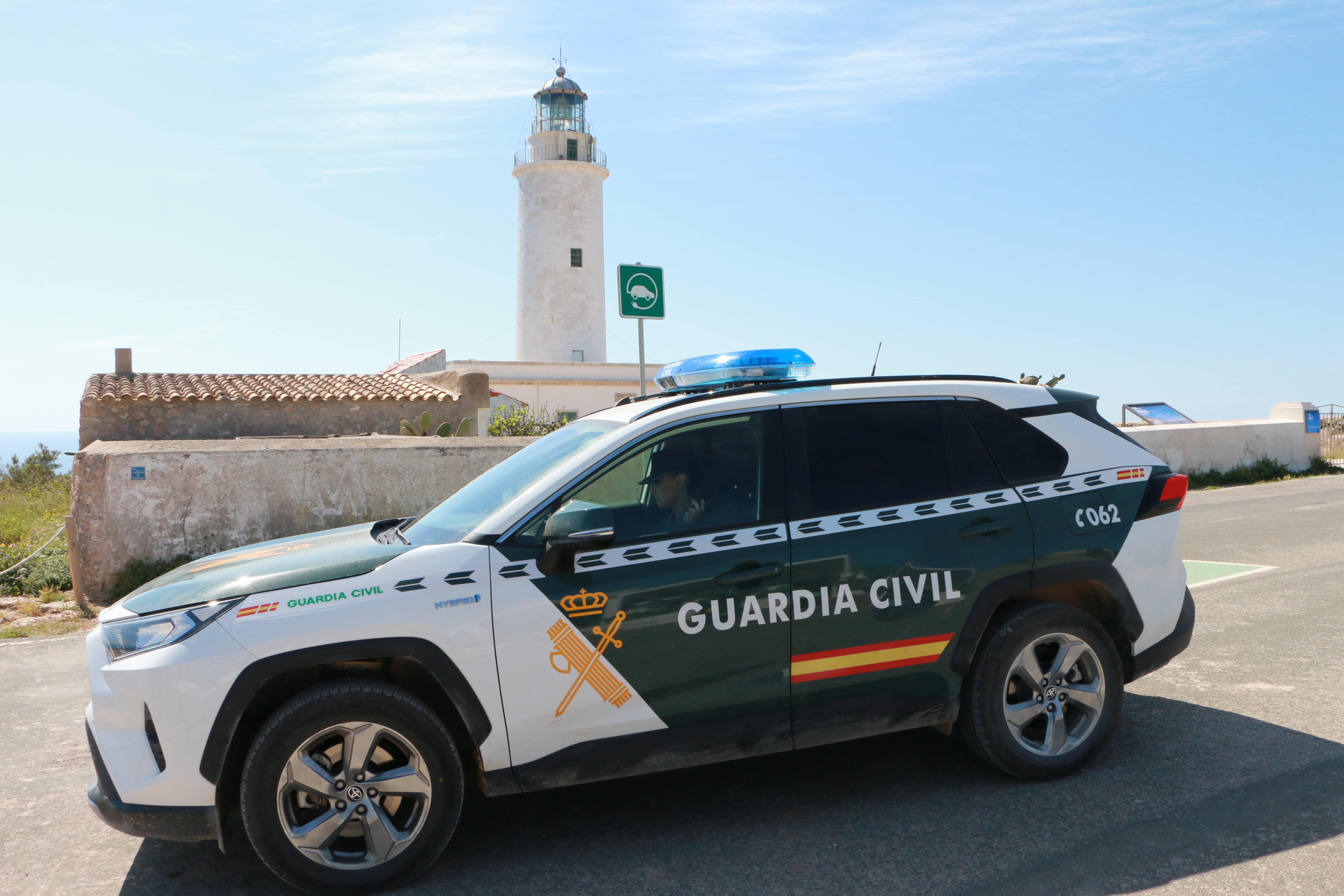 Vehículo de la Guardia Civil