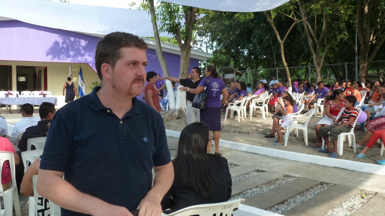 Nacho Baeza, cooperante conquense en Asamblea de Cooperación por la Paz.