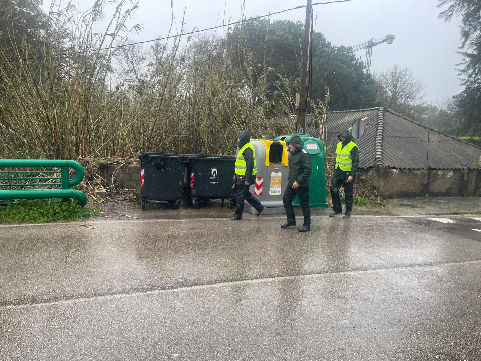 Lluvias caídas en Algeciras