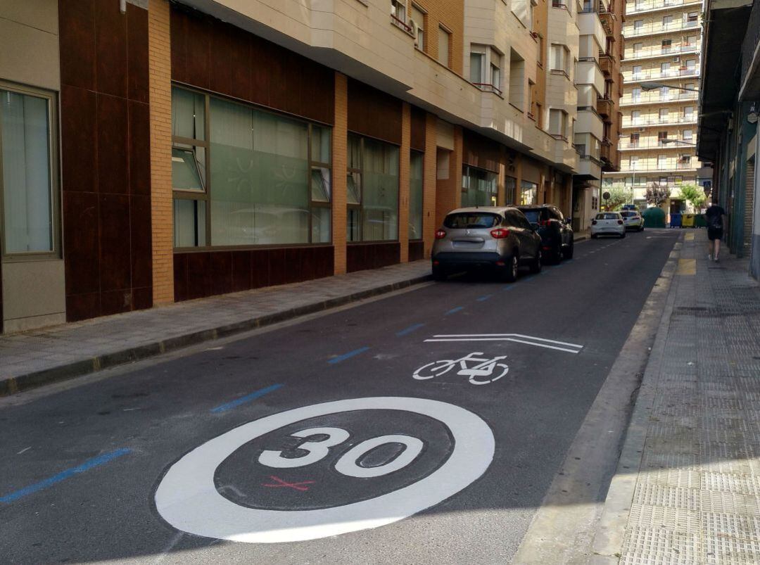 Carril bici en Tudela