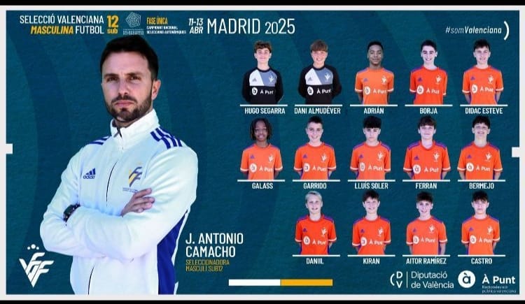 Borja, en la selección valenciana