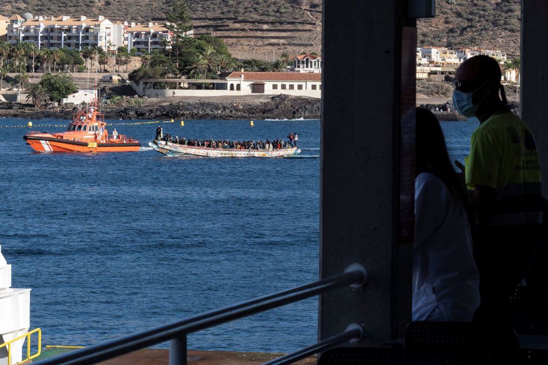 Llegadas al Puerto de Los Cristianos en Tenerife