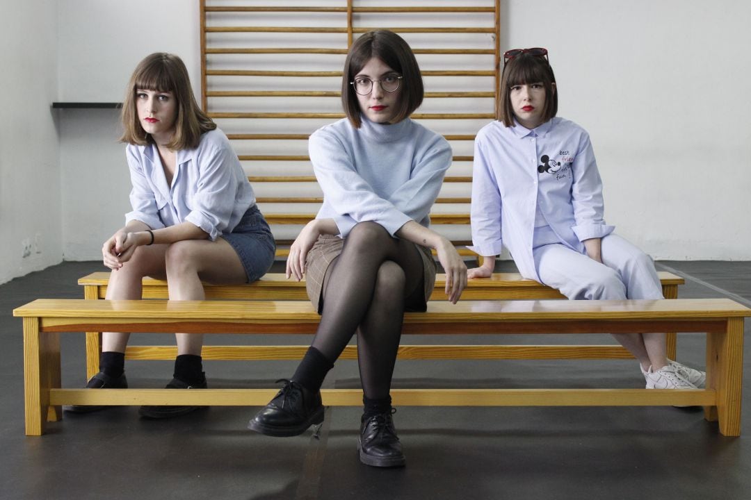 Cariño son Alicia Ros (i), María Talaverano (c) y Paola Rivero (d).