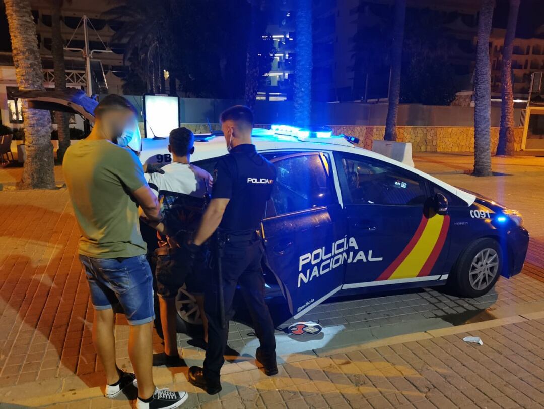 Durante los últimos cinco días, ha habido diez arrestos por hurtos en Playa de Palma.