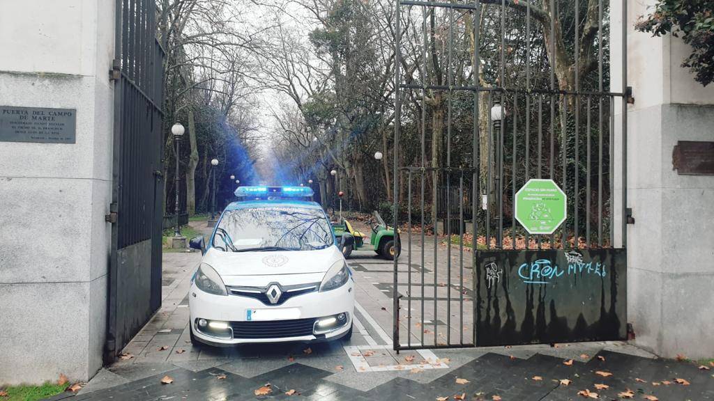 Cierre de los accesos peatonales al Campo Grande