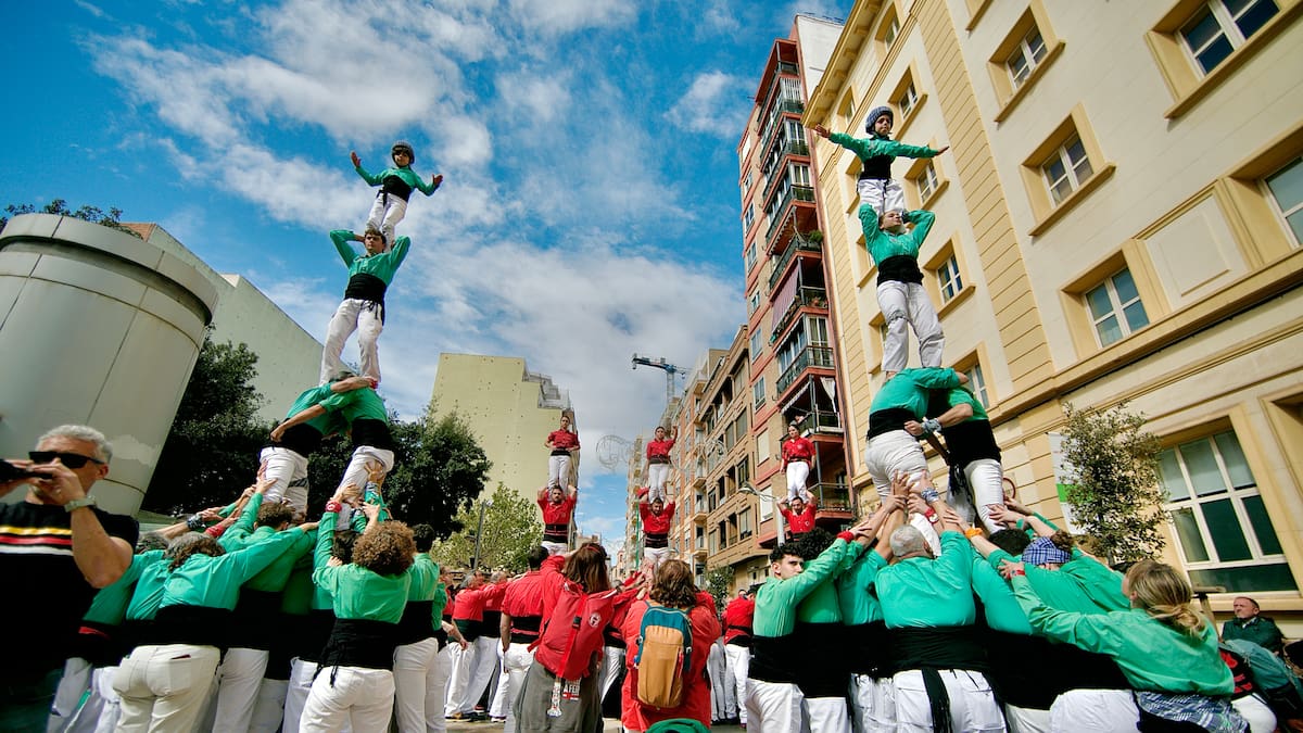 La Muixeranga de la Marina Alta firma su mejor actuación en 18 años de trayectoria