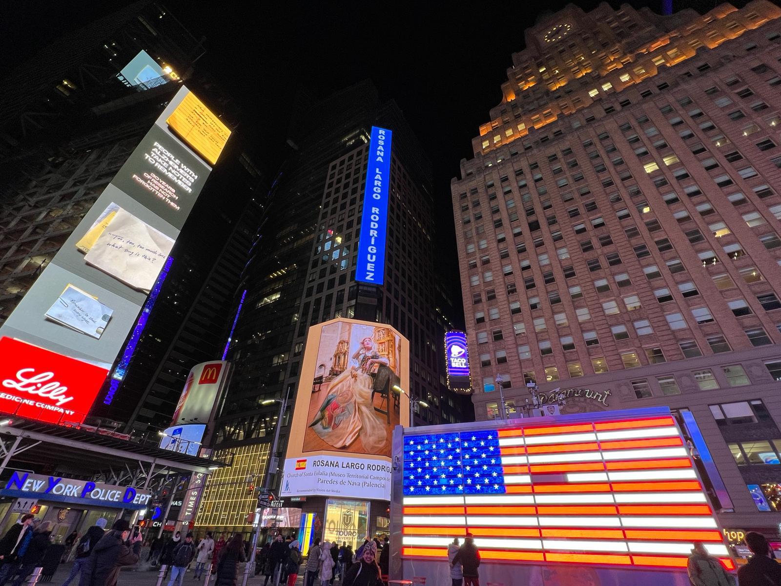 Rosana Largo vuelve a acercar Paredes de Nava a Nueva York