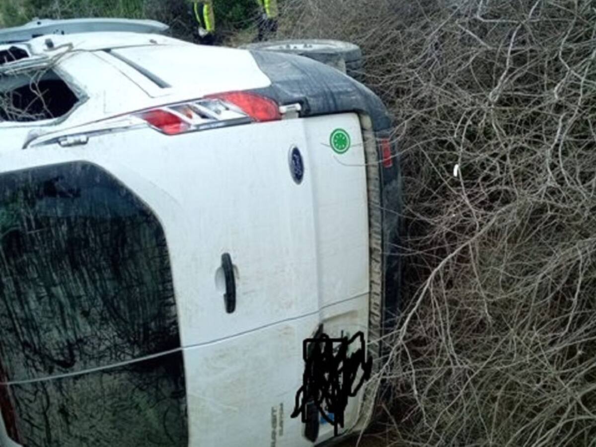 Fallece un niño en un accidente de tráfico en la A-30 Cartagena sentido Murcia