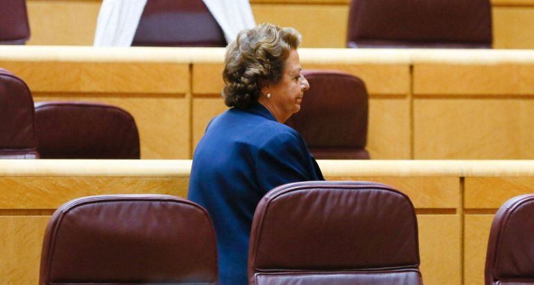 Rita Barberá en el Senado.