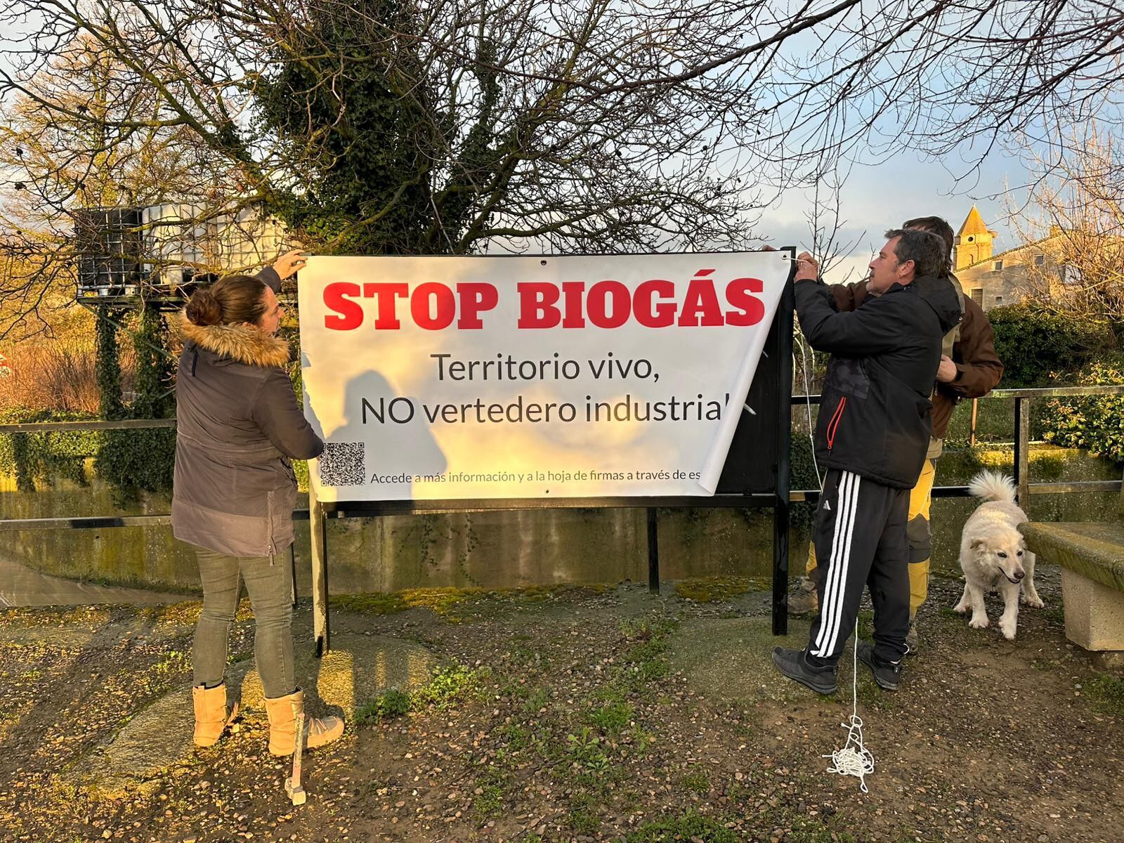 Los vecinos de Tierz y Loporzano se movilizan contra la macroplanta de biogás