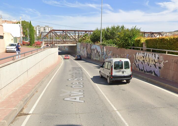 Paso subterráneo de vehículos de la avenida de Santa Clara de Lorca