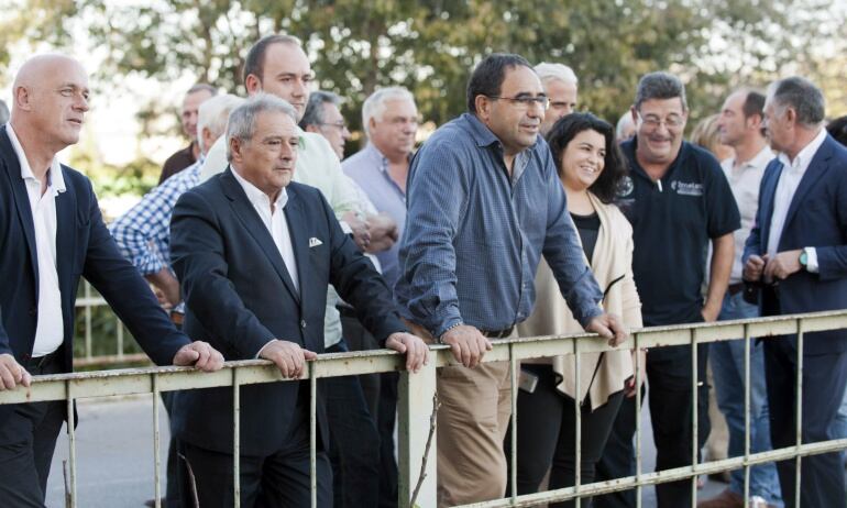 Rus y Soler en un acto en la Pobla Llarga