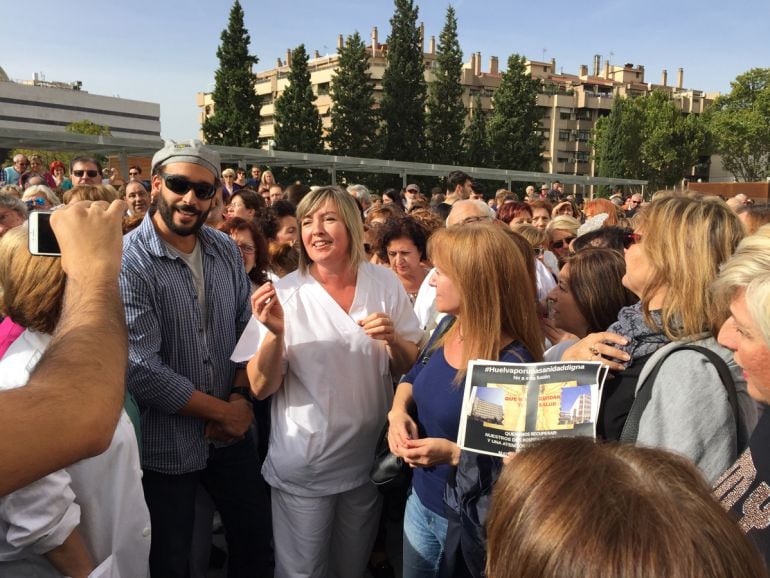 Jesús Candel, el médico de urgencias que está liderando la protesta contra la fusión hospitalaria. 