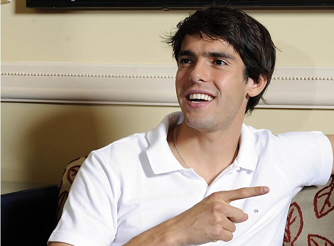 Kaká, centrocampista del Real Madrid