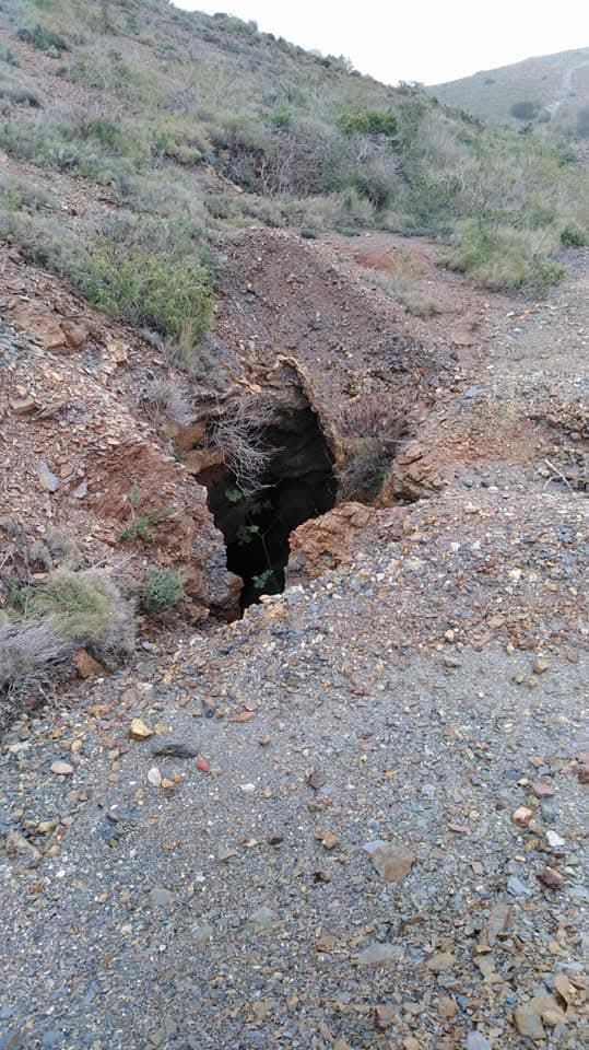 El Ayuntamiento de La Unión refuerza la seguridad en antiguas explotaciones mineras