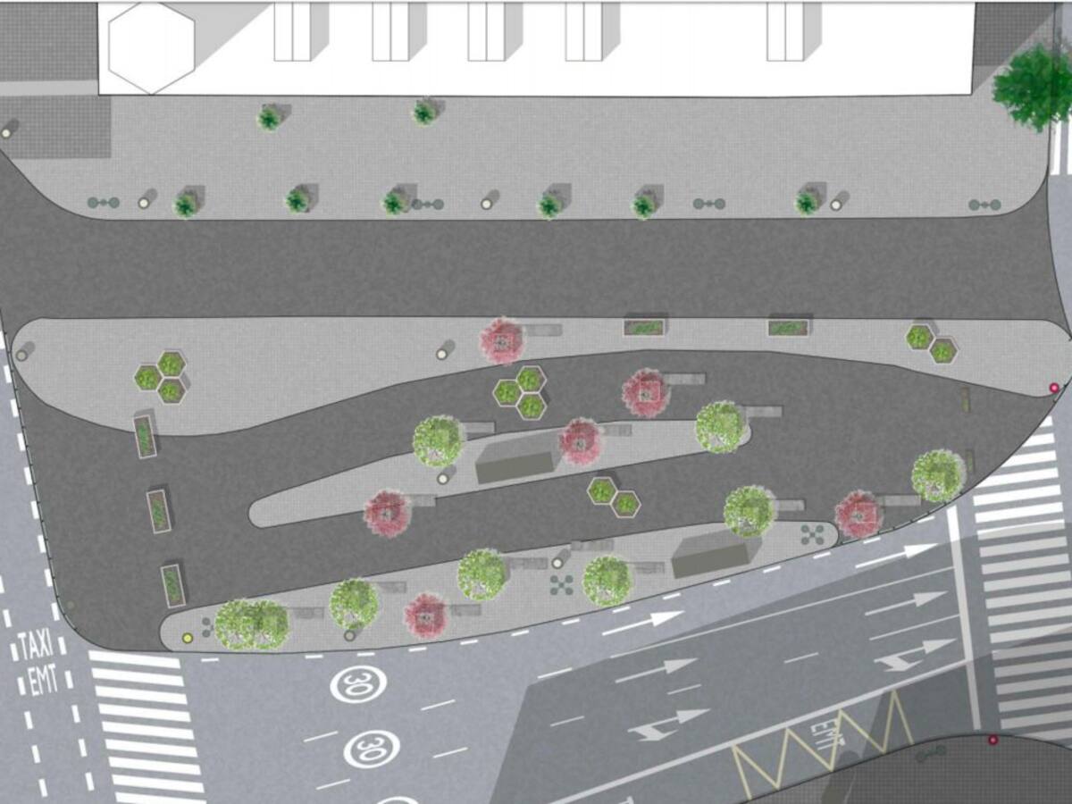Se aprueba el proyecto para peatonalizar de forma provisional la plaza de San Agustín de València