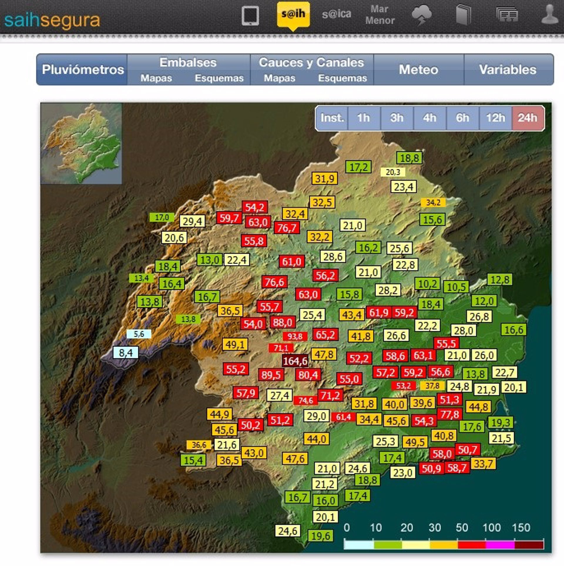 06/03/2025 Temporal.- La CHS destaca que las lluvias han sido generalizadas y se han repartido por toda la demarcación del Segura.

La Confederación Hidrográfica del Segura (CHS) ha destacado que las lluvias han sido generalizadas y repartidas por toda la demarcación del Segura.

ESPAÑA EUROPA MURCIA SOCIEDAD
CHS
