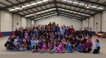 Unos 90 patinadores participaron en el Torneo del Club Patín Huesca