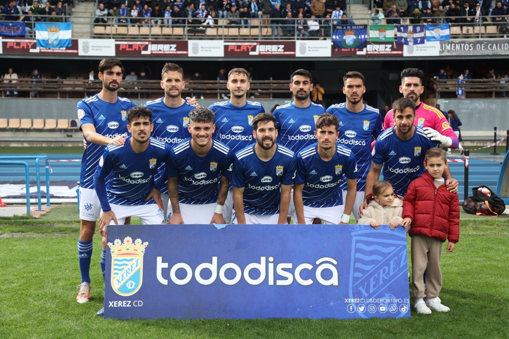 Once titular que presentó el Xerez CD ante el Bollullos