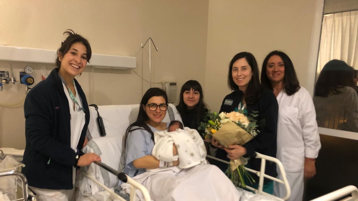 Gael, primer bebé de 2026 en el Hospital de Ontinyent