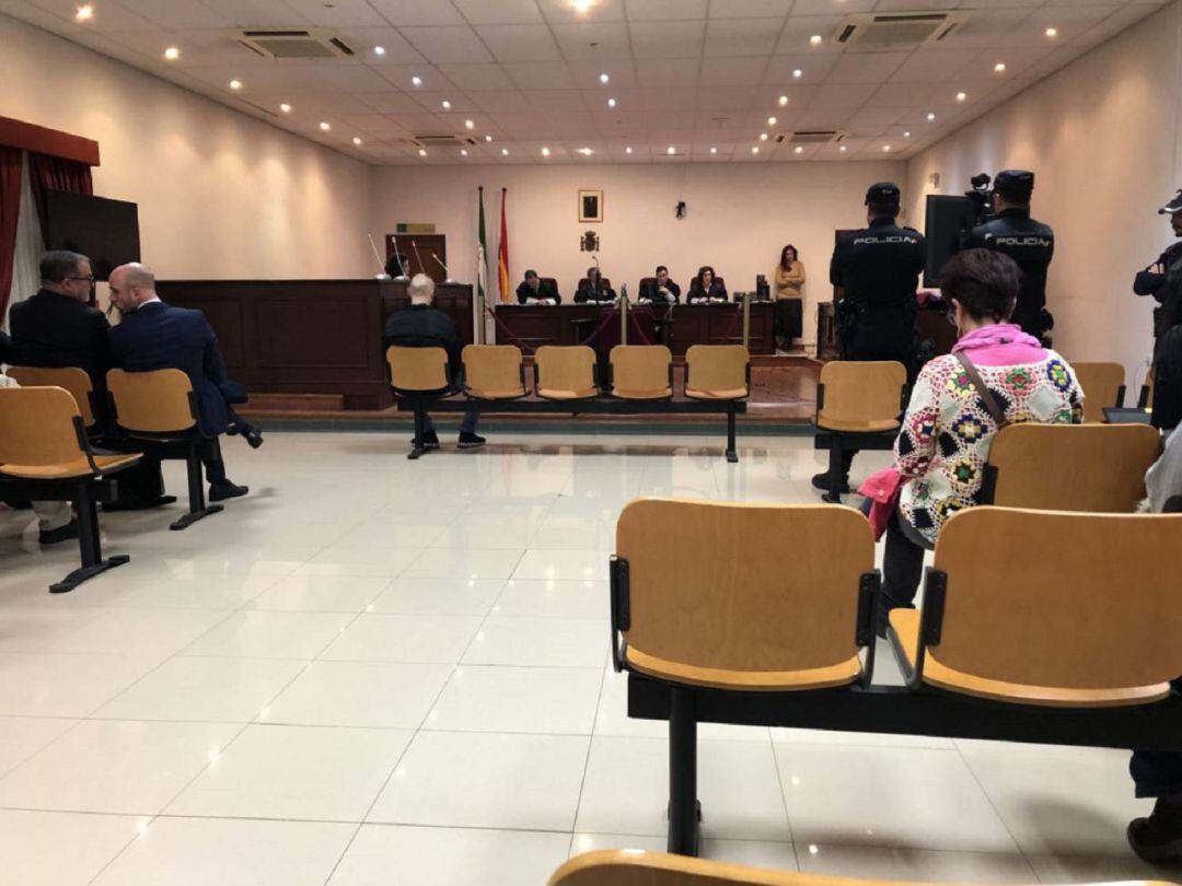 Isco Tejón durante un juicio.