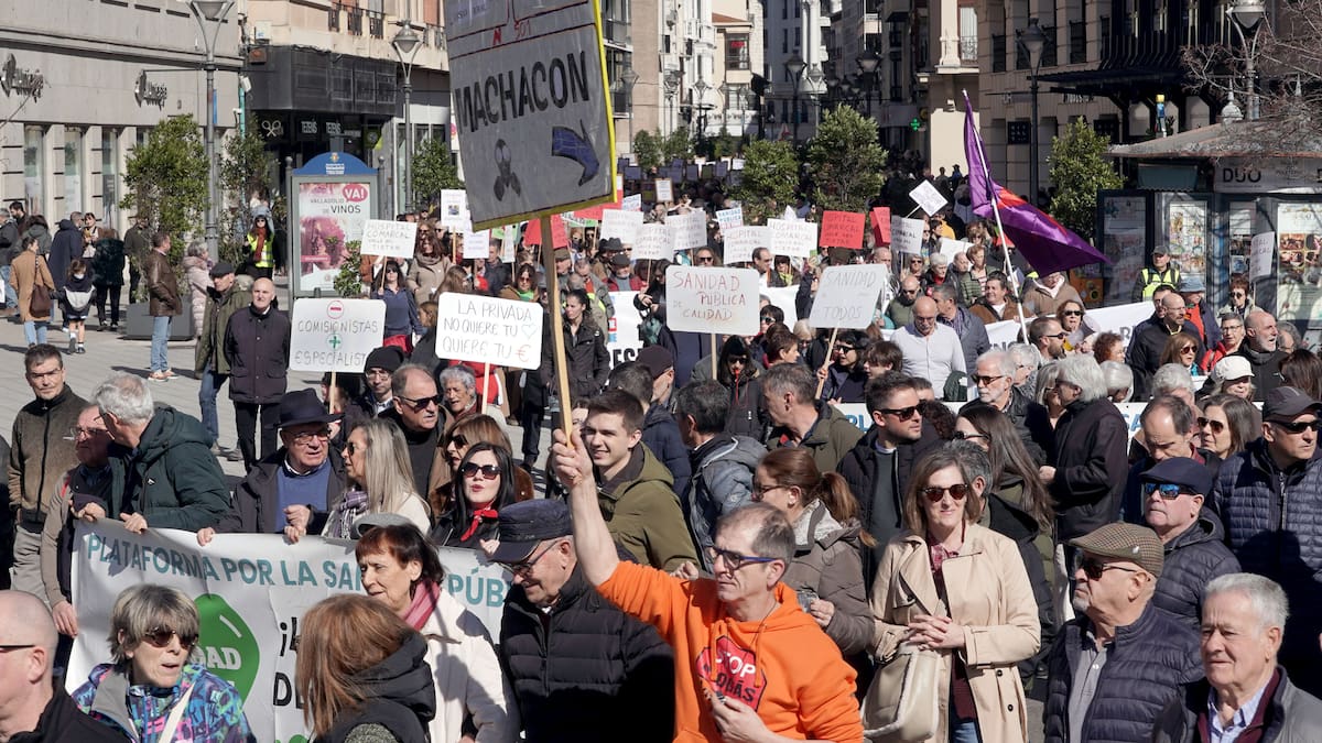 Clamor ciudadano para reivindicar a la Junta de Castilla y León una sanidad pública digna